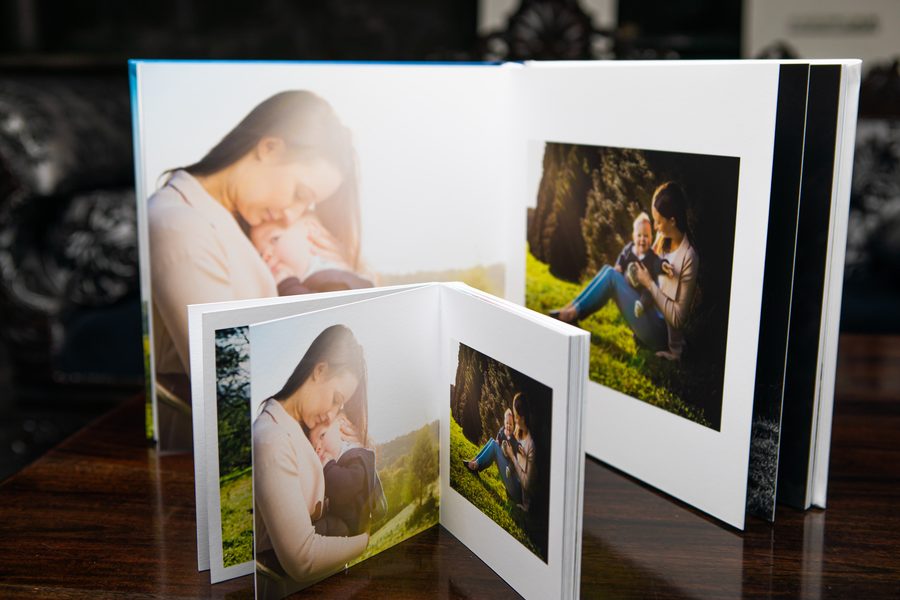 Matching large and small Keepsake Art Albums